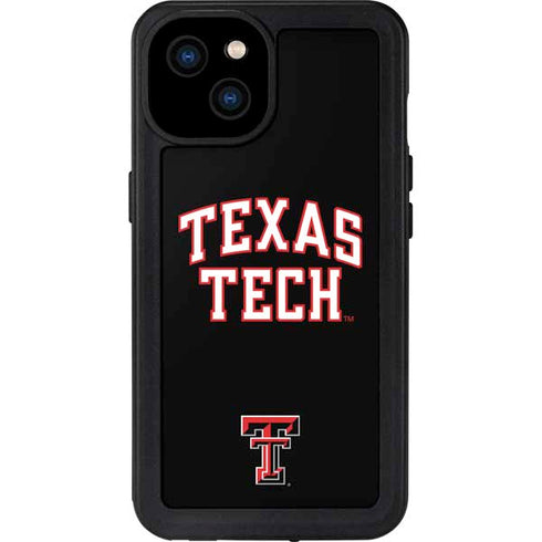 Texas Tech University Bold iPhone 15 Plus Waterproof Case